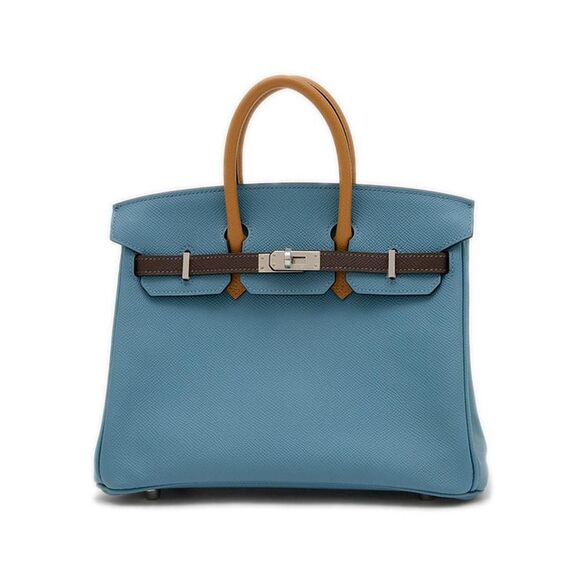 Pre Loved hermes Women Blue Handbags - Picture 1 of 8